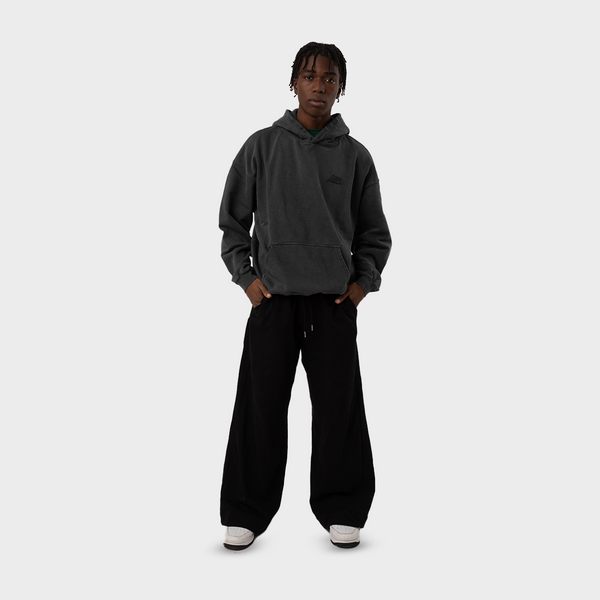COAL BLACK HOODIE